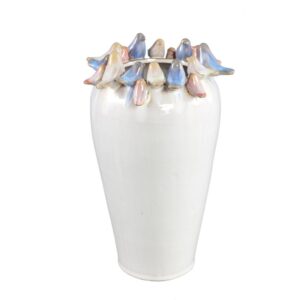 Pot vogels BRIN creme hoog L